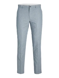 JACK & JONES Hose Riviera hellblau/weiß