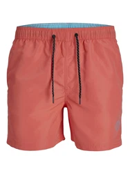 JACK & JONES Badeshorts FIJI navy/blutrot