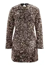 Dorothy Perkins Petite Koktel haljina bronca