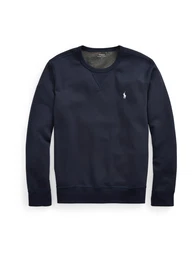 Sweatshirt navy / wei