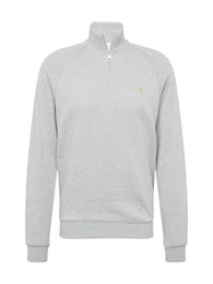 Sweatshirt 'Jim' goldgelb / grau