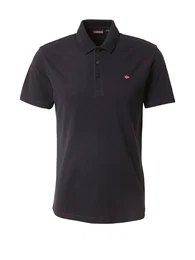 Poloshirt 'Ealis' navy / rot / schwarz / wei
