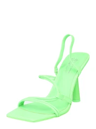 Páskové sandály mátová