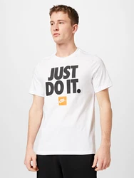 Nike Sportswear T-Shirt Herren orange/schwarz/wei