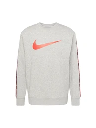 Sweatshirt dunkelgrau / rot / wei
