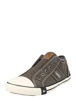 MUSTANG Slip On dunkelgrau/naturweiß