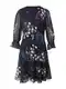 DKNY Obleka  nočno modra / ultra mornarsko modra / temno zelena / roza
