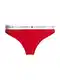 Tommy Hilfiger Underwear Tanga gaćice  morsko plava / krvavo crvena / bijela