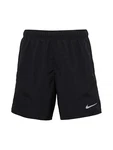 NIKE Sportshorts 'Challenger' silbergrau/schwarz