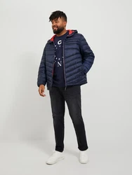 Jack & Jones Plus Regular-fit Jeans JJIGlenn JJFox black denim