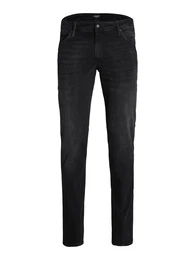 Plus Jeans 'JJIGLENN JJFOX' black denim