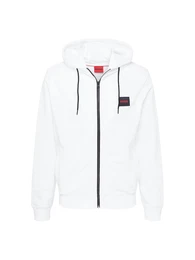 Sweatjacke ''''Daple'''' rot / schwarz / weiß