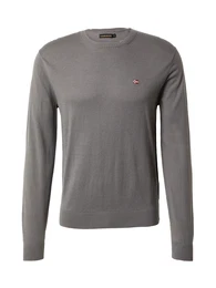 Pullover 'DECATUR' grau / rot / wei