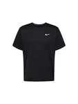 NIKE Sportshirt Miler schwarz/weiß NIKE Sportshirt Miler schwarz/weiß