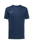 NIKE Funktionsshirt Academy23 dunkelblau/weiß