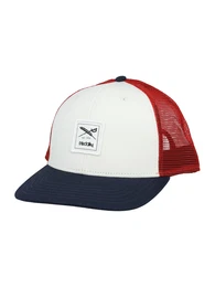Cap navy / rot / wei