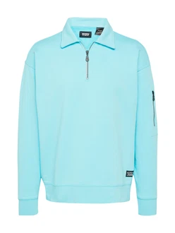 Levi's Skateboarding Sweatshirt Skate New Quarter Zip himmelblau Levi's Skateboarding Sweatshirt Skate New Quarter Zip himmelblau