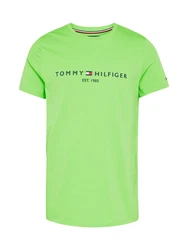 TOMMY HILFIGER T-Shirt marineblau/limette/rot/weiß