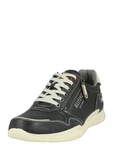 MUSTANG Sneaker Schnuerhalbschuh nachtblau/weiß
