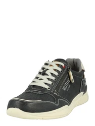 MUSTANG Sneaker Schnuerhalbschuh nachtblau/weiß