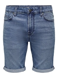 Shorts 'Ply' blue denim
