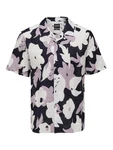 Only & Sons Hemd Trev navy / lavendel / weiß