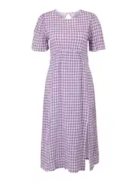 Dorothy Perkins Petite Šaty světle fialová / bílá