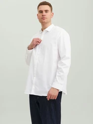 Jack & Jones Hemd 'Blacardiff' wei