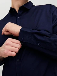 Jack & Jones Hemd 'Blacardiff' navy
