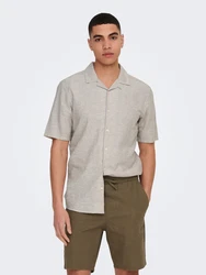 Only & Sons Hemd 'Caiden' grau