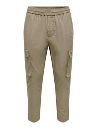 Hose 'Linus' dunkelbeige