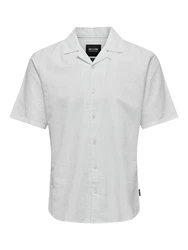 Only & Sons Hemd 'Caiden' offwhite
