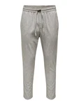 ONLY & SONS Stoffhose Linus grau/offwhite