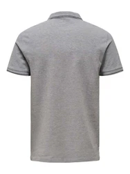 Only & Sons Poloshirt/ T-Shirt Fletcher grau