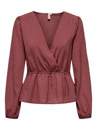 Bluza 'PALMA' tamno crvena
