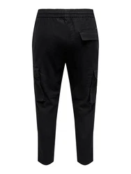 ONLY & SONS Leinenhose Linus schwarz