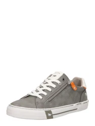 MUSTANG Sneaker dunkelgrau/orange