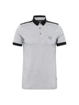 ARMANI EXCHANGE Poloshirt graumeliert/schwarz