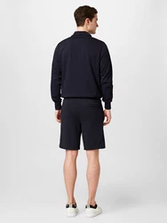 Karl Lagerfeld Shorts dunkelblau/schwarz/weiß