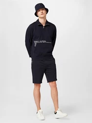 Karl Lagerfeld Shorts dunkelblau/schwarz/weiß