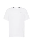 NIKE Sportshirt Miler silber/weiß