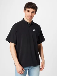 Nike Sportswear Poloshirt schwarz/weiß