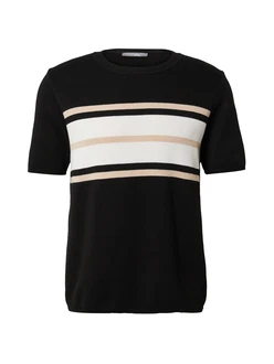 Guido Maria Kretschmer Men Pullover Diego beige/schwarz/wei Guido Maria Kretschmer Men Pullover Diego beige/schwarz/wei