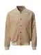 DAN FOX APPAREL Jacke 'Leo' hellbeige / wei