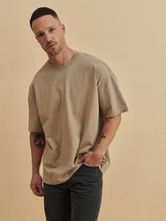 DAN FOX APPAREL T-Shirt 'Erik' (GOTS) taupe