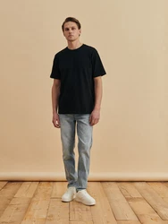 DAN FOX APPAREL Jeans 'Hamza' blau