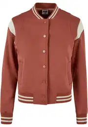 Urban Classics Mikina béžová / rezavě červená