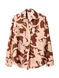 Bluza 'ROSA' hrđavo smeđa / roza