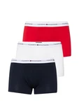 Tommy Hilfiger Underwear Trunk 3P TRUNK mit Logoschriftzug marine/hellgrau/rot/wei