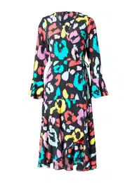 Šaty mix barev / černá